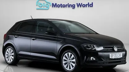 Used VW Polo Match 80 HP (58 kW) 2020 Black Hatchback