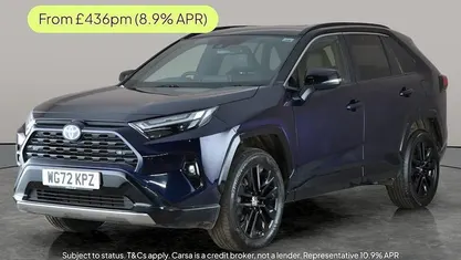 Blue/black Used 2022 Toyota RAV4 Estate | £25,883 (Fair price)