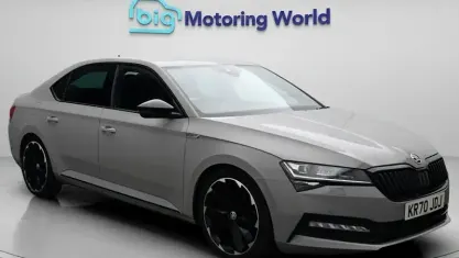 Used Skoda Superb SportlinePlus 190 HP (139 kW) 2020 Grey Hatchback
