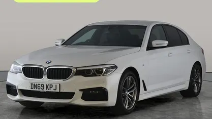 Begagnad BMW 520 M Sport 190 HK (139 kW) 2019 Vit Sedan