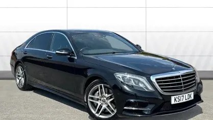 Used Mercedes S350 AMG line 258 HP (189 kW) 2017 Black Sedan