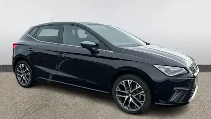 Used Seat Ibiza XCELLENCE Lux 110 HP (80 kW) 2023 Black Hatchback