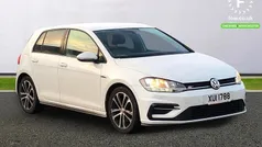 White Used 2019 VW Golf VII R-line Hatchback | £15,299 (Fair price)