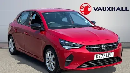 Used Vauxhall Corsa Design Edition 75 HP (55 kW) 2023 Red Hatchback