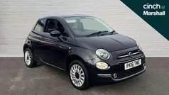Black Used 2018 Fiat 500 Lounge Hatchback | £5,931 (Fair price)