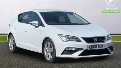 Used Seat Leon FR 150 HP (110 kW) 2018 White Hatchback