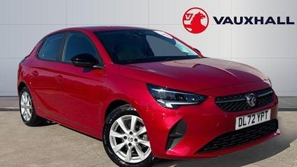 Used Vauxhall Corsa Design Edition 75 HP (55 kW) 2023 Red Hatchback