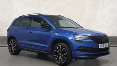 Blue Used 2021 Skoda Karoq SportLine SUV | £20,811 (Fair price)