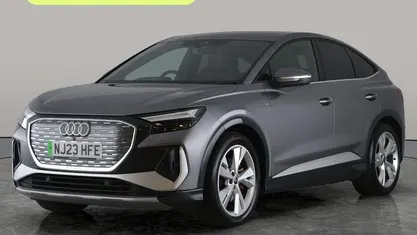 Used Audi Q4 Sportback e-tron S-Line 150 kW (204 HP) 2023 Grey SUV
