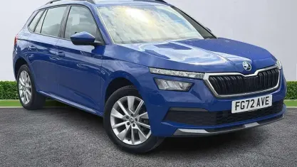 Used Skoda Kamiq SE 110 HP (80 kW) 2022 Blue SUV