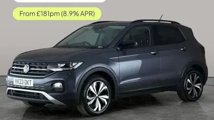 Used VW T-Cross Black Edition 110 HP (80 kW) 2023 Grey SUV