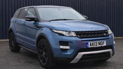 Used Land Rover Range Rover evoque Dynamic 190 HP (139 kW) 2013 Blue SUV