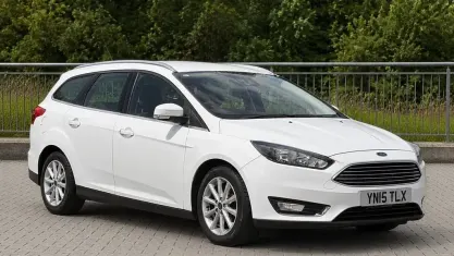 Used Ford Focus Titanium 125 HP (91 kW) 2015 White Estate