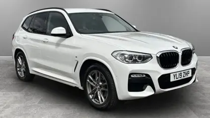 Used BMW X3 M Sport 190 HP (139 kW) 2019 White SUV