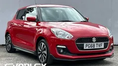 Red Used 2019 Suzuki Swift Hatchback | £9,188 (Fair price)