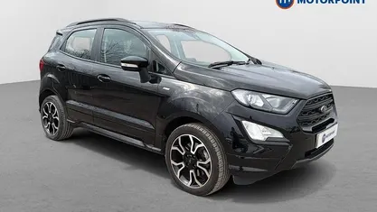 Used Ford Ecosport ST-Line 125 HP (91 kW) 2021 Black SUV