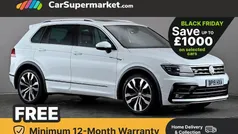 White Used 2019 VW Tiguan R-line SUV | £19,997 (Fair price)