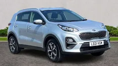Silver Used 2021 Kia Sportage 2 SUV | £13,130 (Fair price)