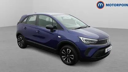 Used Vauxhall Crossland Design Edition 110 HP (80 kW) 2022 Blue SUV