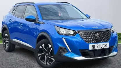 Used Peugeot 2008 Allure 101 HP (74 kW) 2021 Blue SUV