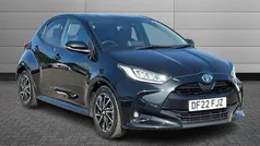 Black Used 2022 Toyota Yaris Hybrid Design Hatchback | £16,250 (Fair price)