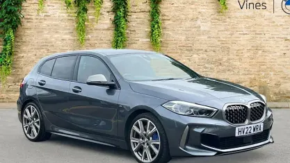 Used BMW M135 Shadowline 306 HP (225 kW) 2022 Grey Hatchback