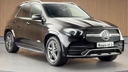 Used Mercedes GLE450 AMG AMG line 367 HP (269 kW) 2020 Black SUV