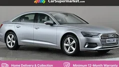 Silver Used 2021 Audi A6 Sport Sedan | £21,197 (Fair price)