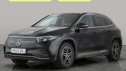 Used Mercedes EQA350 AMG line 214 kW (292 HP) 2023 Black SUV