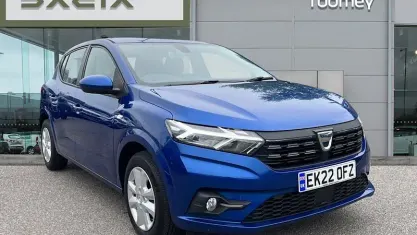 Gebraucht Dacia Sandero Comfort 91 PS (66 kW) 2022 Blau Kleinwagen
