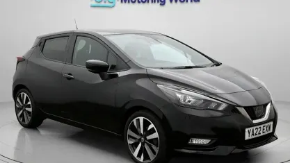 Used Nissan Micra S 92 HP (67 kW) 2022 Black Hatchback