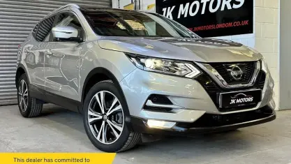 Used Nissan Qashqai N-Connecta 116 HP (85 kW) 2018 Silver SUV
