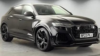Used Audi RS Q8 Comfort 600 HP (441 kW) 2023 Mythos black metallic/mythos black metallic SUV