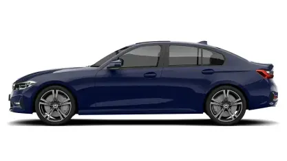 Used BMW 330e Luxury Line 292 HP (214 kW) 2022 Blue Sedan