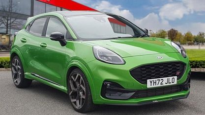 Usado Ford Puma ST 200 CV (147 kW) 2022 Verde SUV