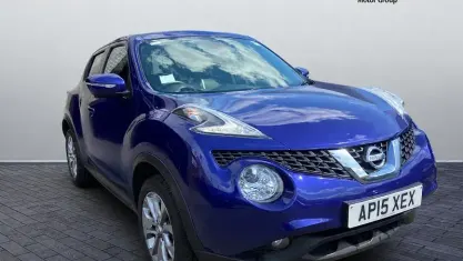 Used Nissan Juke Tekna 117 HP (86 kW) 2015 Blue SUV