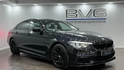 Used BMW 530e M Sport 252 HP (185 kW) 2018 Black Sedan