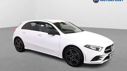 White Used 2021 Mercedes A250 AMG Line Premium Hatchback | £19,299 (Fair price)