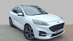 White Used 2022 Ford Kuga ST-Line X SUV | £21,210 (Fair price)