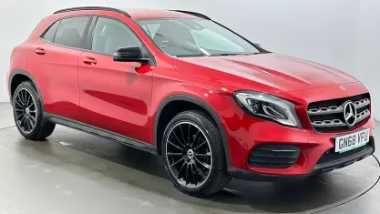 Used Mercedes GLA200 AMG line 156 HP (114 kW) 2018 Red SUV