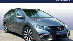 Grey Used 2017 Honda Civic SE Plus Estate | £12,250 (Fair price)