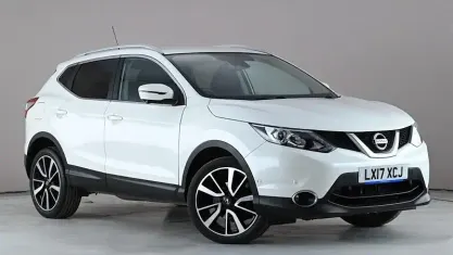 Usado Nissan Qashqai Tekna 116 CV (85 kW) 2017 Blanco SUV