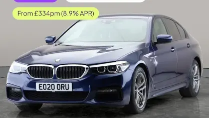 Used BMW 520 M Sport 190 HP (139 kW) 2020 Blue Sedan