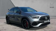 Mountain grey metallic Used 2021 Mercedes GLA45 AMG SUV | £41,393 (Fair price)