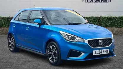 Used MG MG3 Exclusive 106 HP (77 kW) 2024 Blue Hatchback