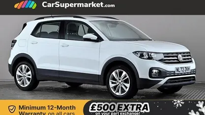 White Used 2022 VW T-Cross SE SUV | £14,697 (Fair price)