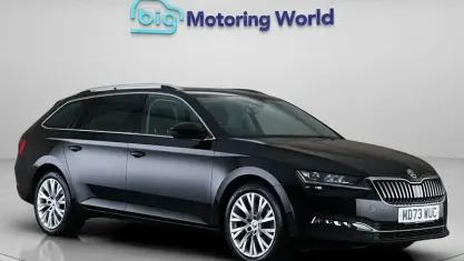 Used Skoda Superb SE L 200 HP (147 kW) 2023 Black Estate