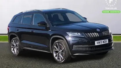 Used Skoda Kodiaq SportLine 190 HP (139 kW) 2019 Black SUV