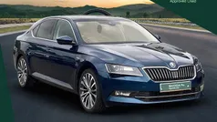 Lava blue metallic Used 2017 Skoda Superb Hatchback | £16,803 (Fair price)