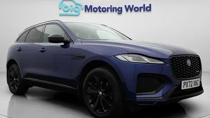 Second-hand Jaguar F-Pace R-Dynamic 204 CP (150 kW) 2022 Albastru SUV